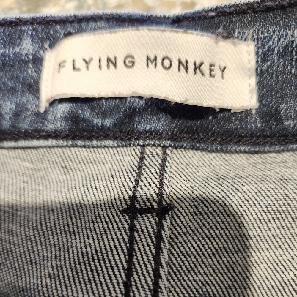 Flying Monkey Blue High Rise Ankle Skinny Jeans - Picture 4 of 6